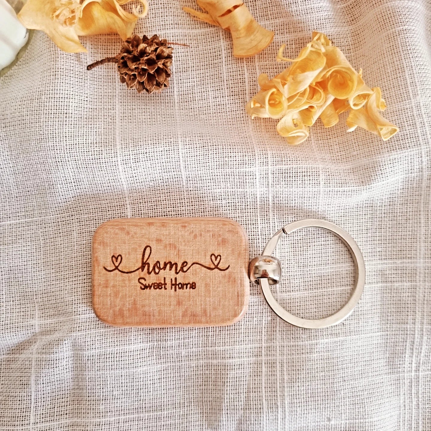 Porte clé "home sweet home"